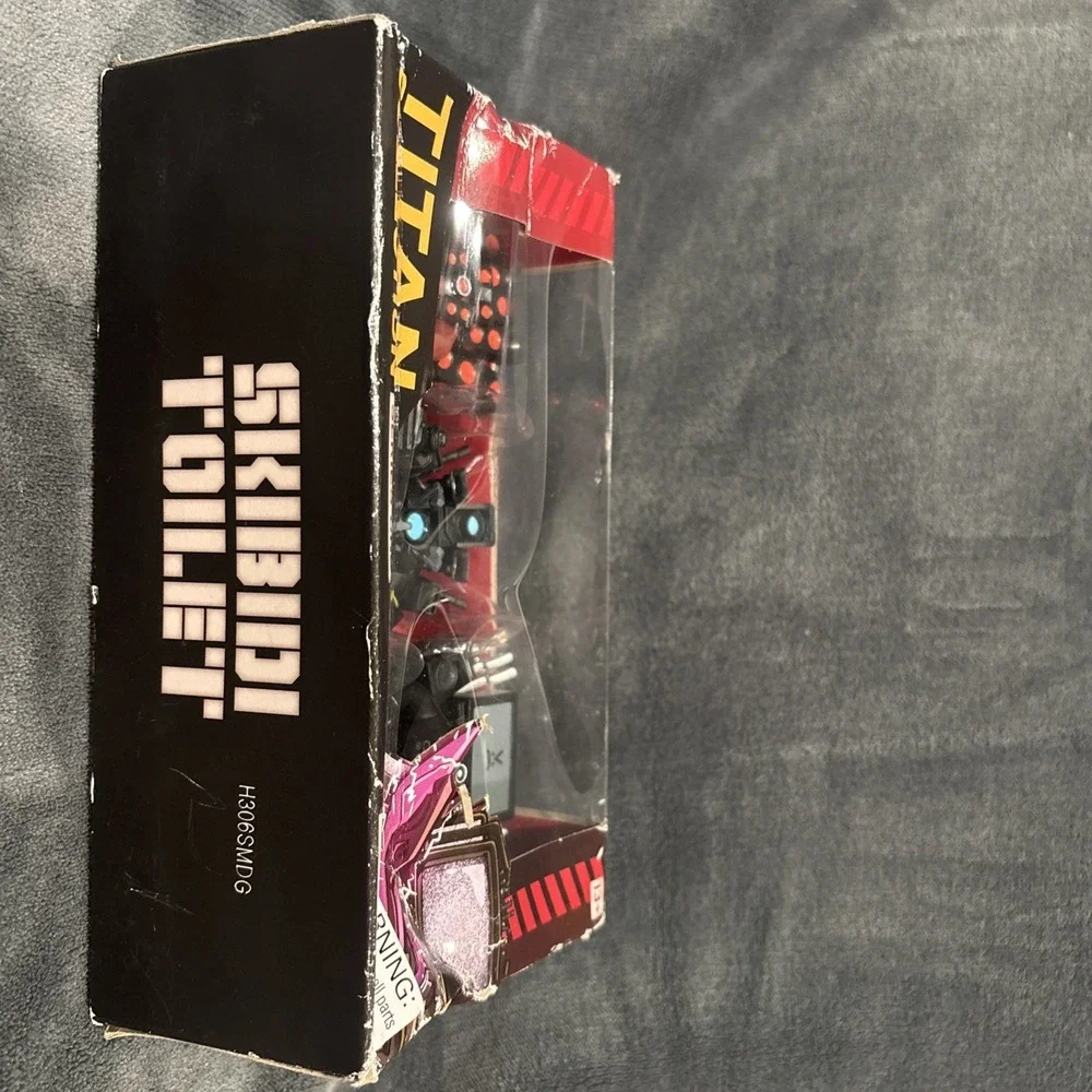 Skibidi Toilet Titan Collection Series 1 - 3 Figures. New In Damaged Box